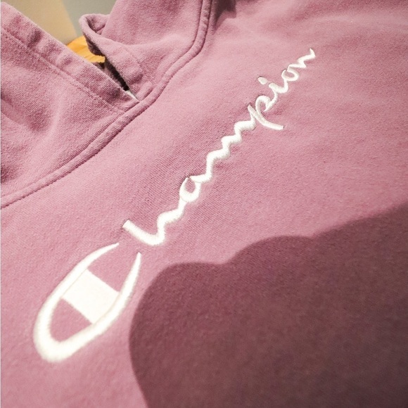 CHAMPION  purple hoodie in size small - Picture 5 of 5